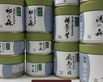 US Seller/Shiping Marukyu Koyamaen |Hatsu no Mori, Kiyo no Mori - Enshuryu School Favored Matcha, Japanese Premium Ceremonial Grade Matcha