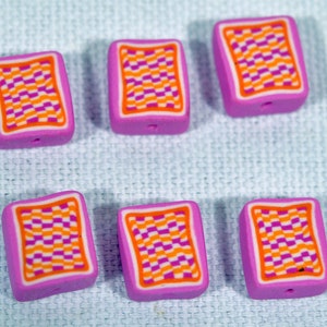 Polymer Clay Perlen - Set von 15 cm
