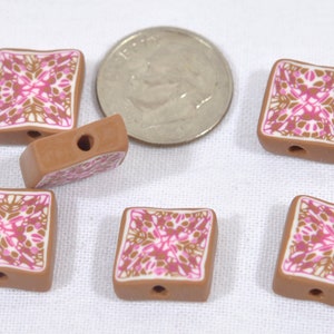 Polymer Clay Perlen - 6er Set