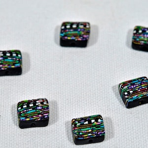 Polymer Clay Beads - Set of 6