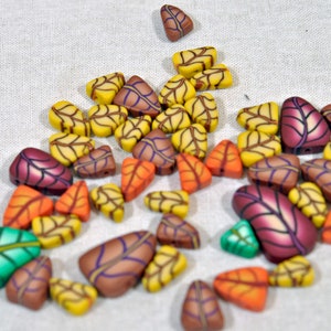 DESTASH Polymer Clay Beads - Set of 35