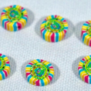 Polymer Clay Perlen - Set von 15 cm