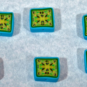 Polymer Clay Perlen - 6er Set