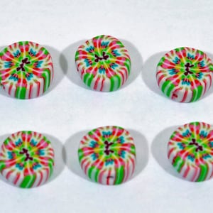 Polymer Clay Perlen - 6er Set