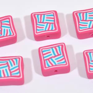 Polymer Clay Perlen - Set von 15 cm