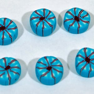Polymer Clay Beads - set of 6