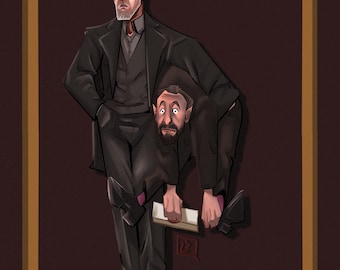 Carga preciosa // Arte de fan de Taskmaster // Greg Davies y Alex Horne