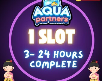 MonoPoly_Go Aqua Partner *1 emplacement 80 000 points de transport complets*