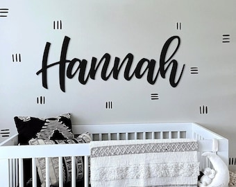 Wooden Name Signs Wooden letters Personalized Wood Design Laser Cut Out Any Font Name Custom Unfinished Painted Or Glittered Any Size