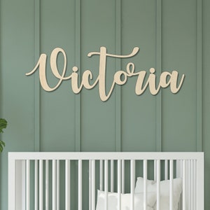 Wooden Name Signs Wooden letters Personalized Wood Design Laser Cut Out Any Font Name Custom Unfinished Painted Or Glittered Any Size