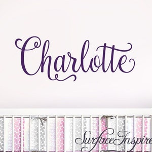 Nursery Wall Decal Kids Wall Decal Wall Decals For Girls or Boys. Wall Decals Personalized Names Vinyl Wall Decal Sticker image 1