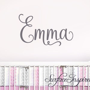 Nursery Wall Decal Kids Wall Decal Wall Decals For Girls or Boys. Wall Decals Personalized Names Vinyl Wall Decal Sticker image 3