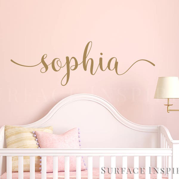 Wall Stickers Nursery Kids Name Wall Sticker Wall Stickers For Girls or Boys. Wall Stickers Personalized Names Vinyl Wall Sticker