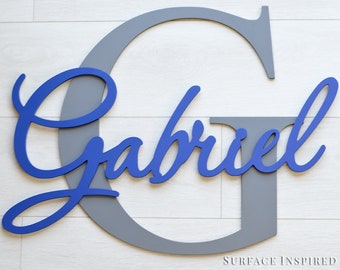 Wooden letters Personalized Name Wood Design Cut Out Any Font Name Custom Laser Cut Painted Or Glittered Small To Large Size