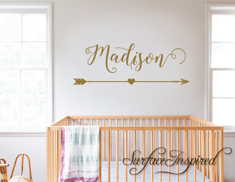 Wall Decals Personalized Names Nursery Wall Decal Kids Wall Etsy