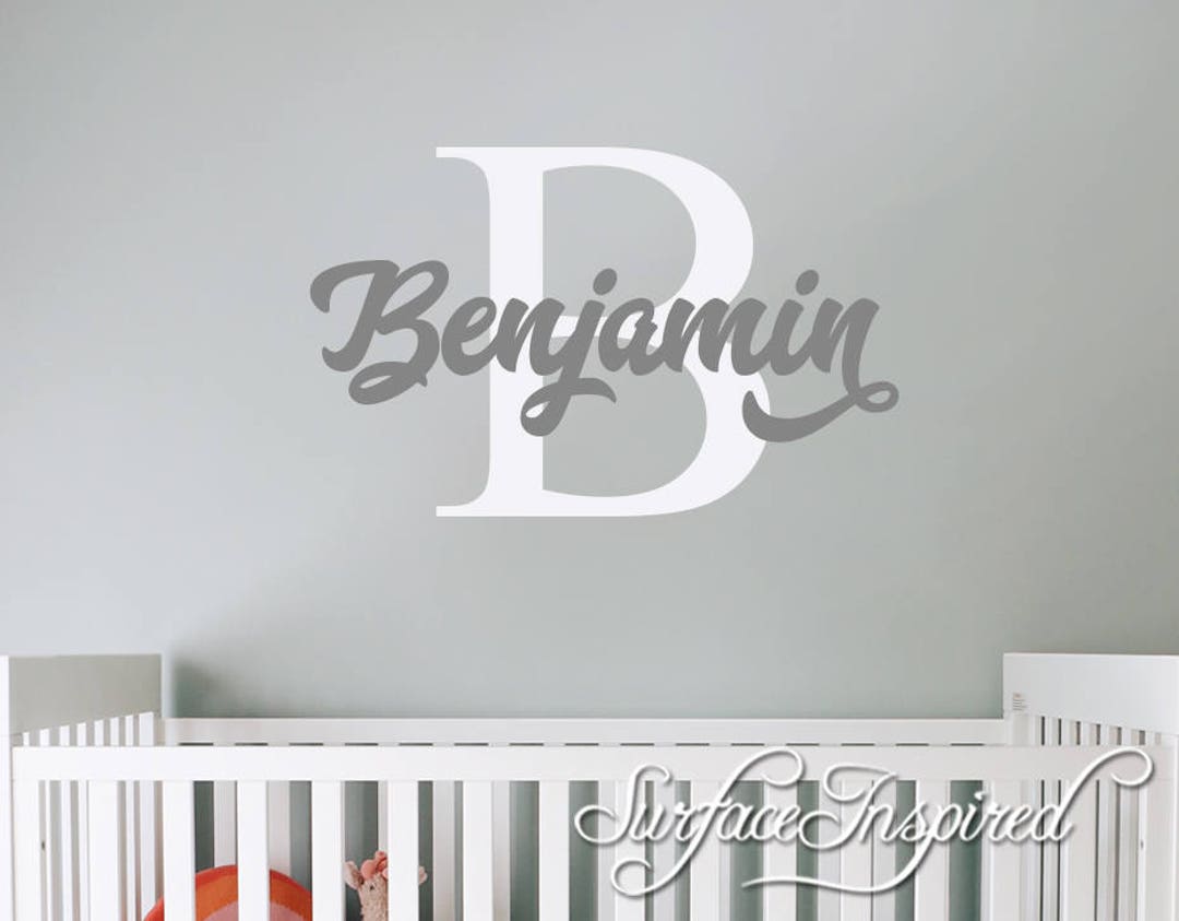 Nursery Wall Decals. Personalized Names Wall Decal for Boys and Girls