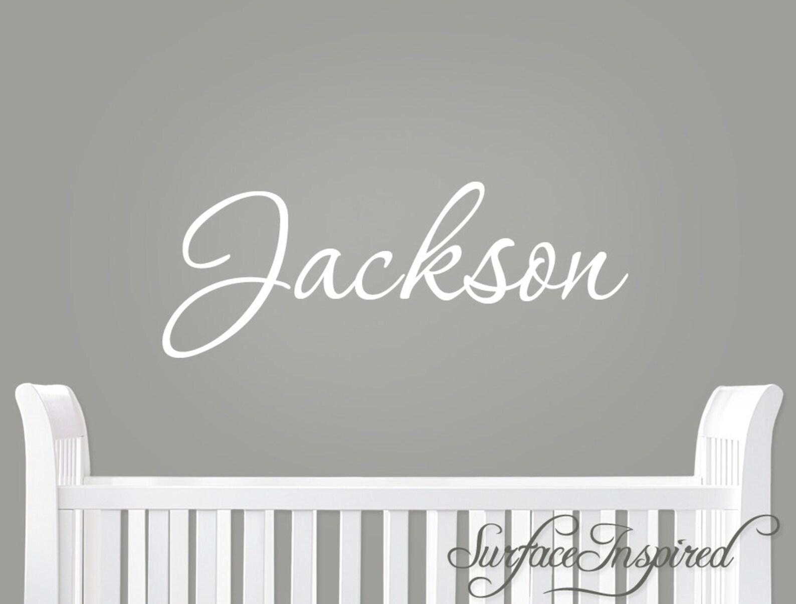 Nursery Wall Decal Personalized Name Wall Decal. Etsy