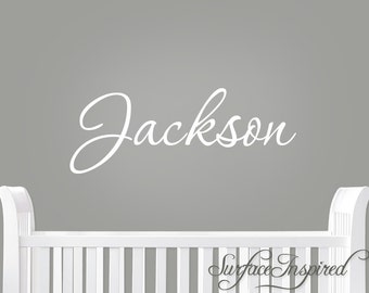 Nursery Wall Decal - Personalized name wall decal.