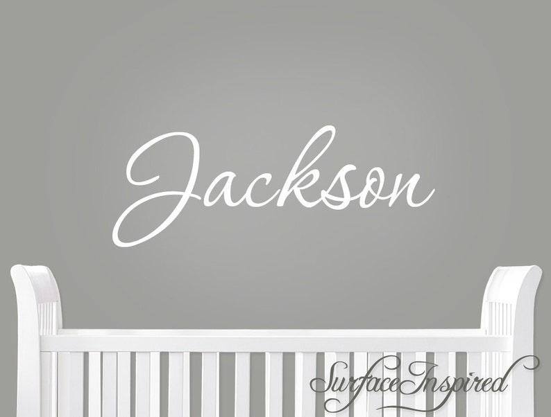 Nursery Wall Decal Personalized Name Wall Decal. Etsy