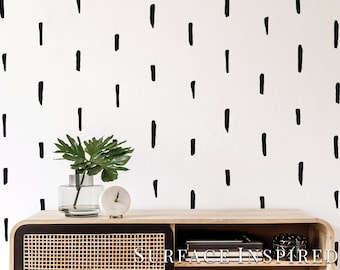 Abstract Lines Wall Decals - BOHO Wall Decals - Line Wall Stickers - Modern Wall Decor