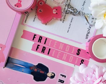 Taehyung Fri(end)s inspired washi tape