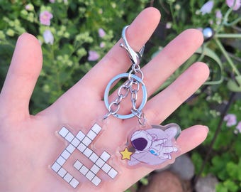 BTS Jin Echo Happy Kpop Deco Acrylic Keychain Sticker Decorated