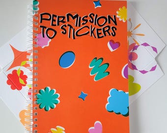 Sticker Book: Permission to Dance Inspired Reusable Album