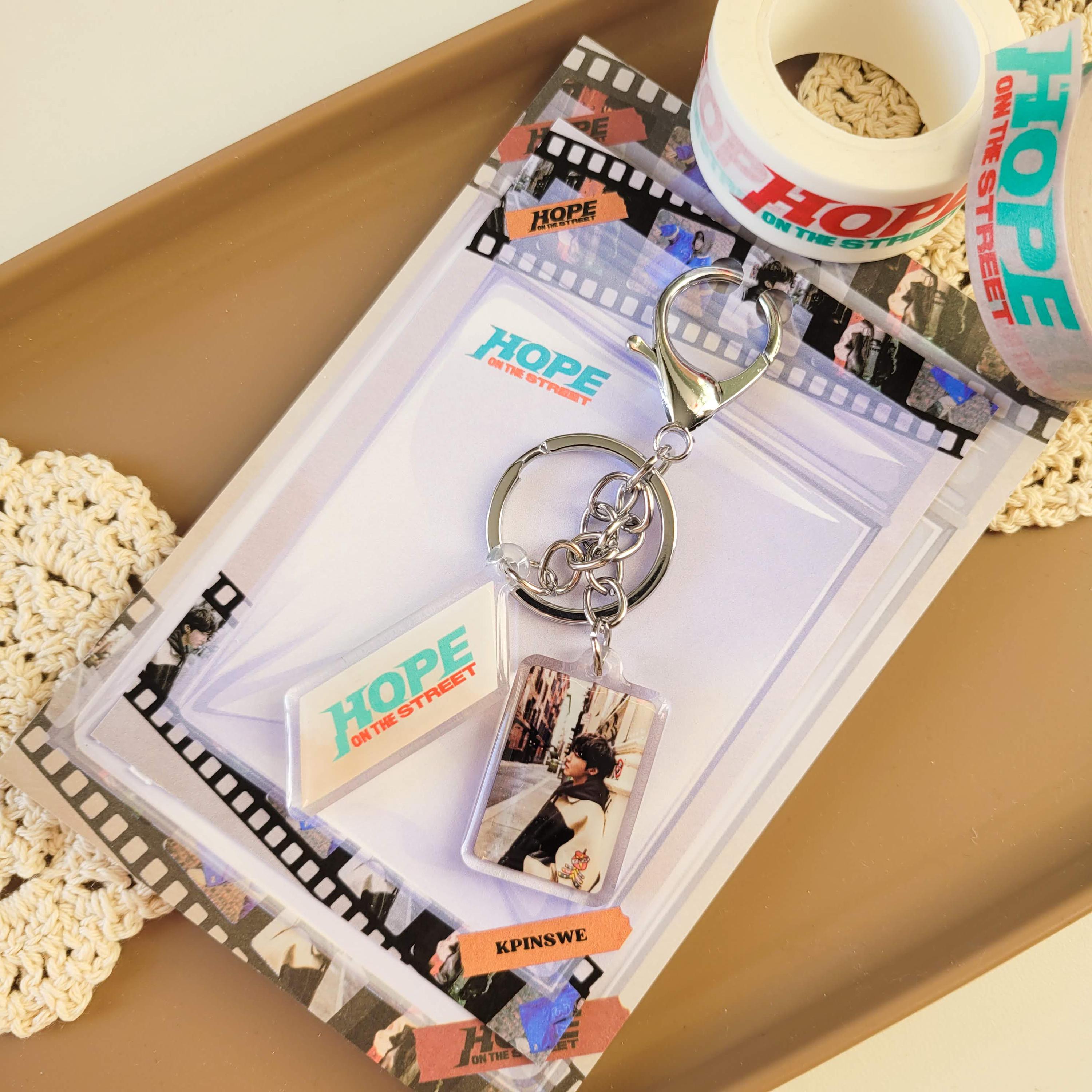 Hope on the Street Keychain - Etsy