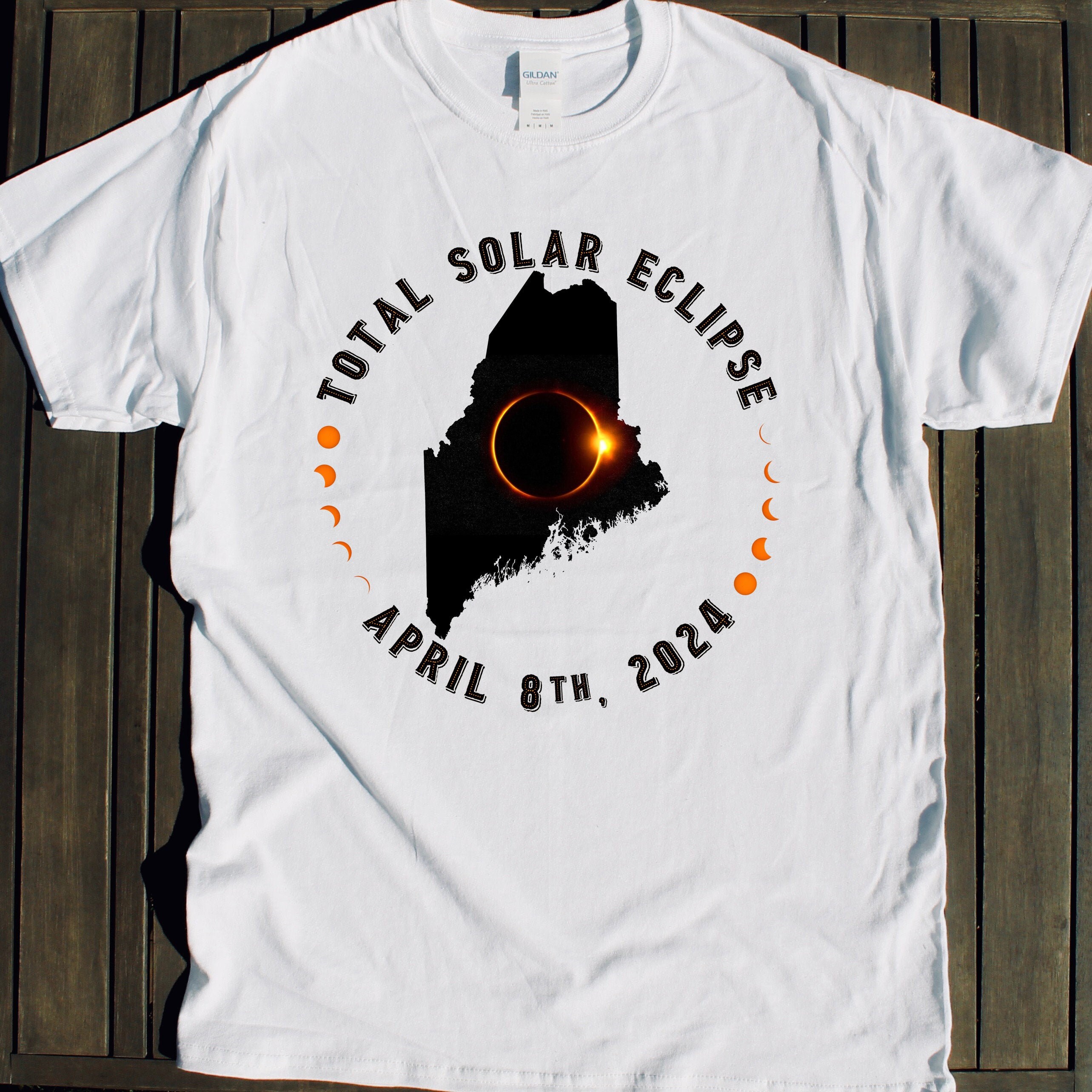 TOTAL SOLAR ECLIPSE Maine Shirt Souvenir Gift April 8 2024 - Etsy