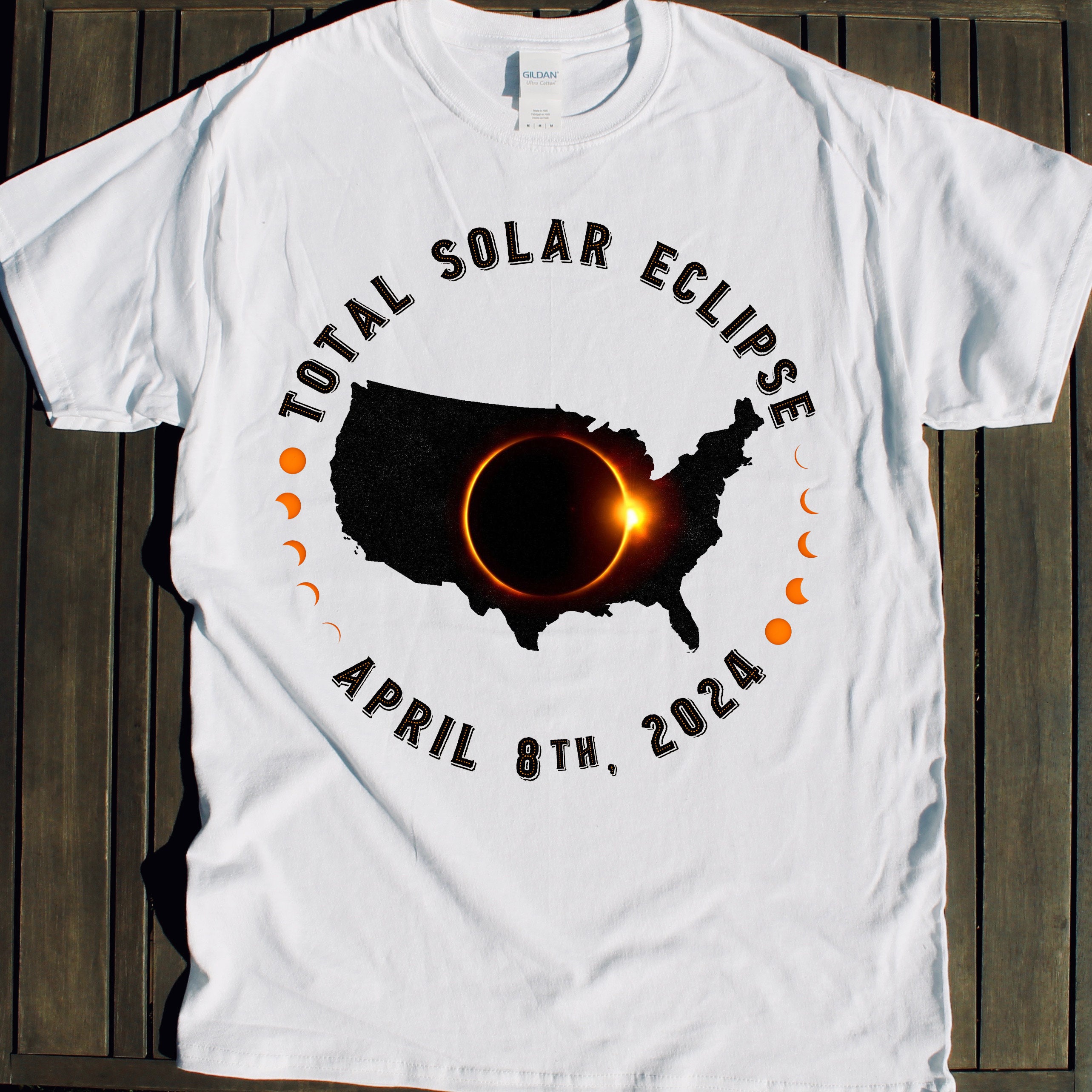 2024 Total Solar Eclipse Watchers Shirt Abstract Art Fans V-Neck T-Shirt