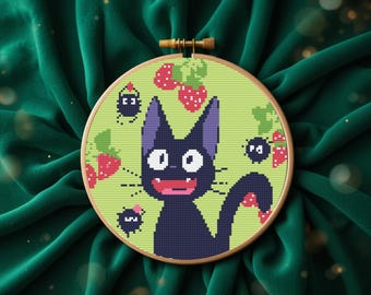 クロスステッチ No.79 完成品 猫 8900 il_340x270.7017422562_81ck.jpg