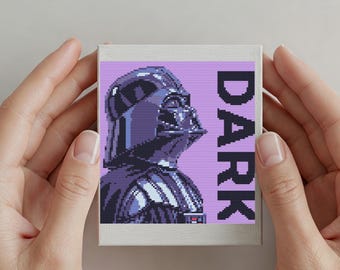 Darth Vader Cross Stitch Pattern | Star Wars Cross Stitch Pattern, instant download
