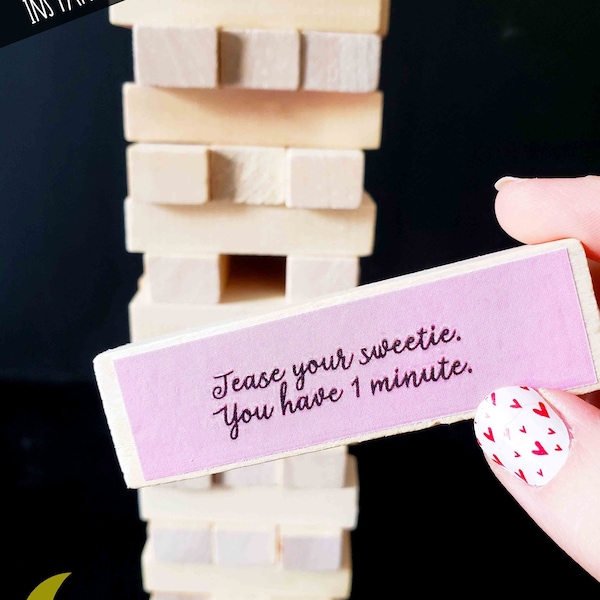 Sexy Jenga Game - Etsy