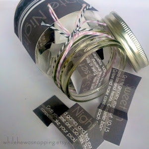 Printable Date Night Jar - DIGITAL INSTANT DOWNLOAD