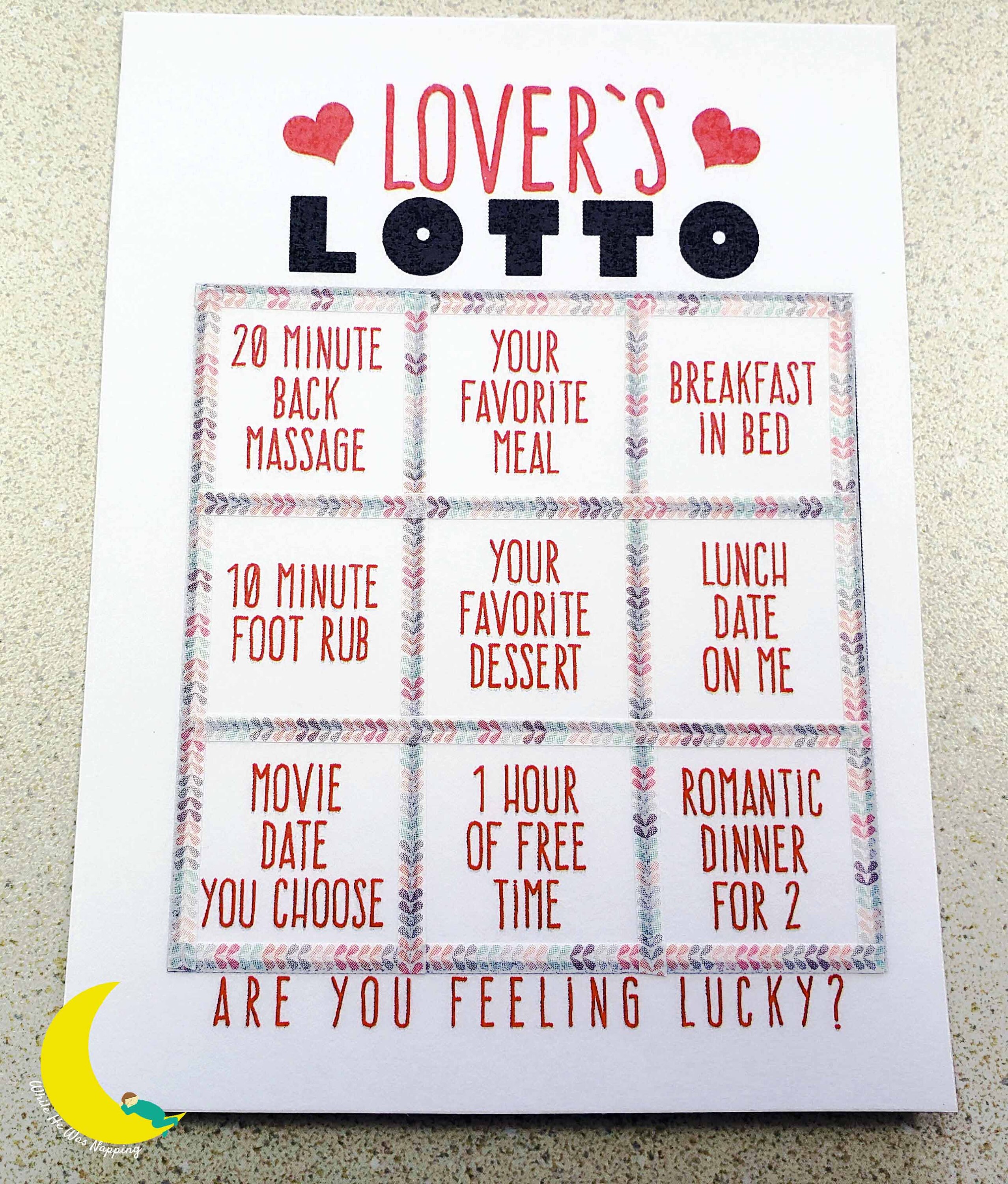 Christmas Lottery Ticket Holder, Wishing You a Lotto Holiday Cheer - Press  Print Party!