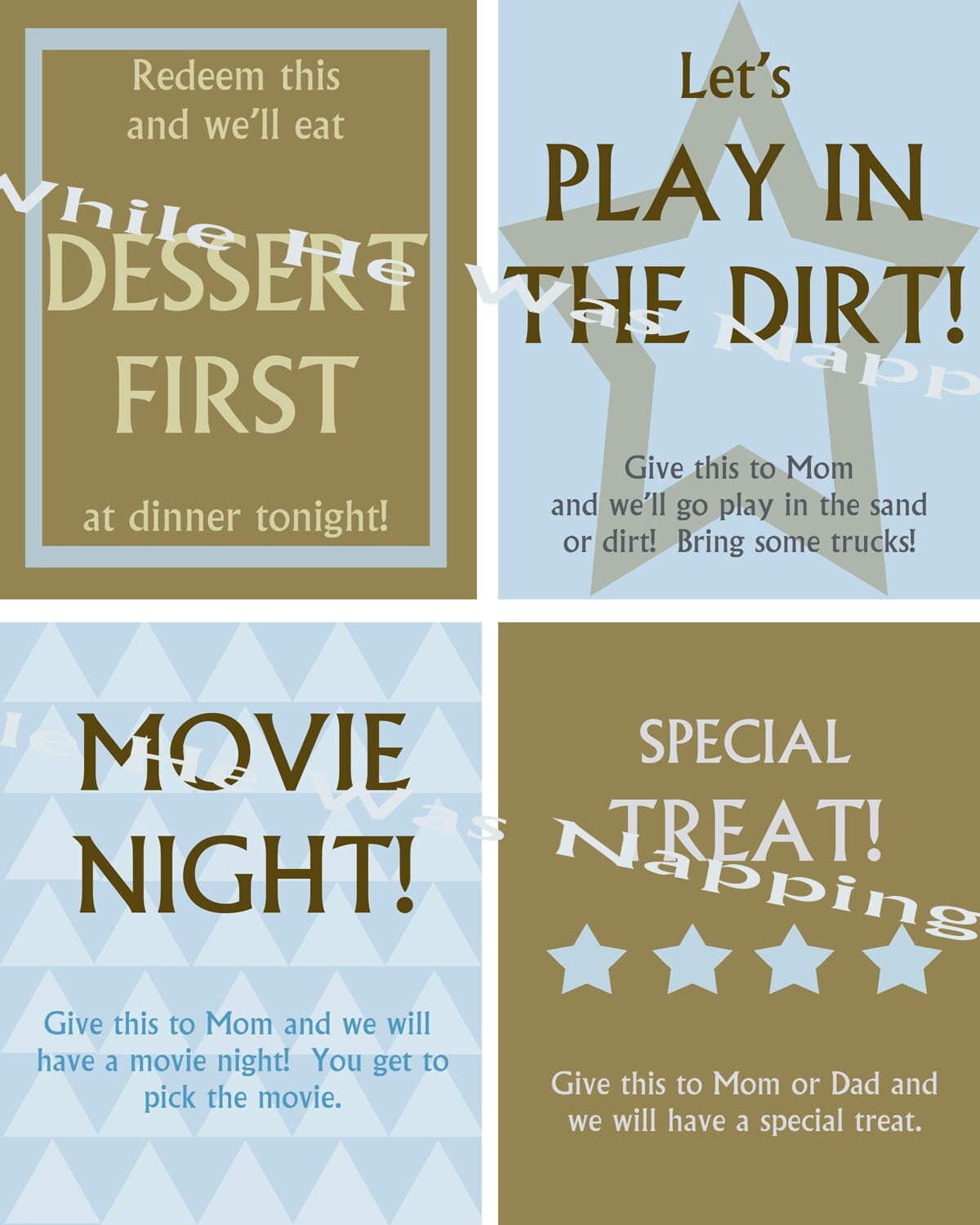 Blue Themed Activity Coupons for Kids | Kids Activities | Kids Activity ...