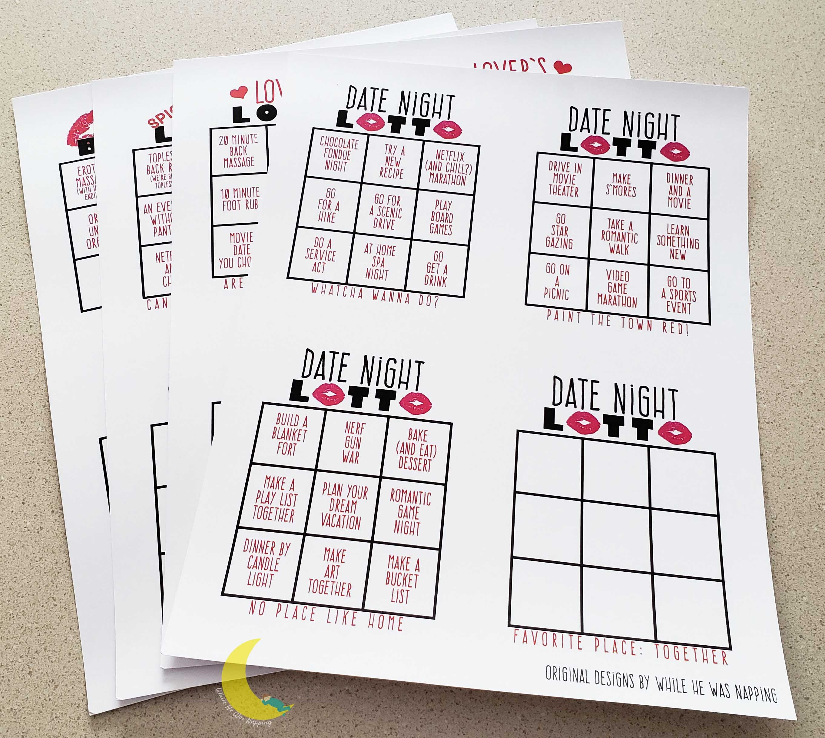 Romantic Couples Gift Fun Date Night Box Scratch Off Card Game Exciting Ideas