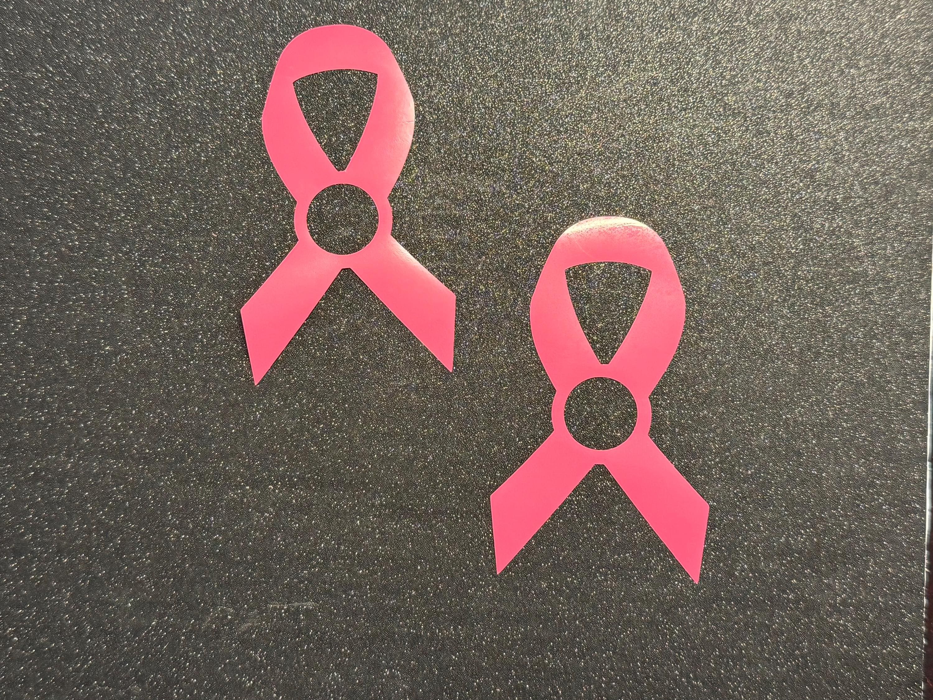 Pink Ribbon Breast Cancer Awareness Sticker | Discreet Packaging - Etsy