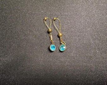 18K Gold Plated Dangling Nip Tips | Gem Body Jewelry | Discreet Packaging