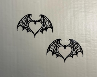 Gothic Spider Web Heart | Gothic Pasty | Blackwork | Dark Romance | Discreet Packaging