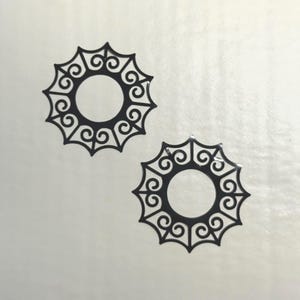 Dark Romance | Gothic Pasty | Blackwork | Sunburst | Discreet Packaging