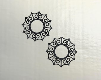 Dark Romance | Gothic Pasty | Blackwork | Sunburst | Discreet Packaging