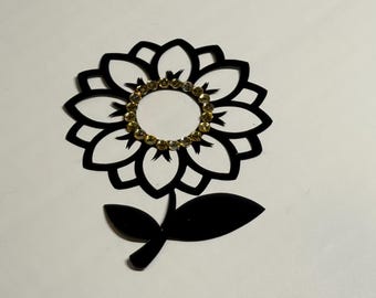 Strass Blumen Körper pastell | Rave Festival Körperschmuck | Diskrete Verpackung