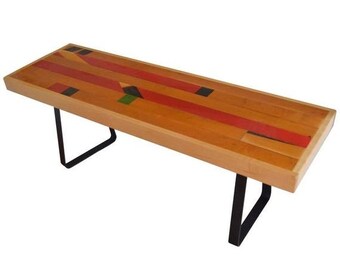 School Bench Etsy