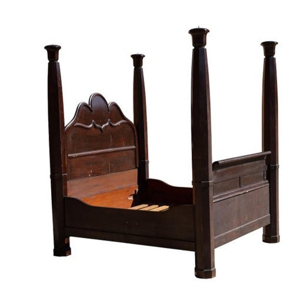 Antique Queen Bed Etsy