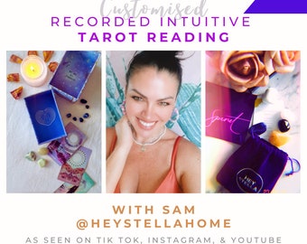 20Min Custom TAROT CARD READING For Life, Love + Career | Recorded Using Tarot, Oracle, Divination Dice & Intuition - Add Questions @ Cart