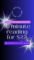 SPECIAL *10Min* Custom Questions Video Tarot Reading