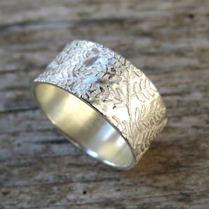Fern Ring, Fern Rings, Botanical Ring, Sterling Silver Woodland Ring, Wiccan Ring, Witchcraft Jewelry, Gift for Her