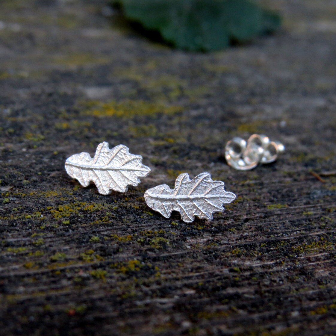 Oak Leaf Earrings main image 1