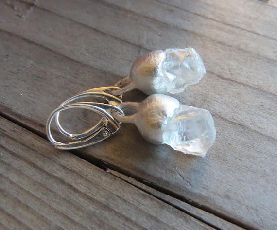 de cristal crudo joyas de pendientes de - México